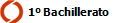 1º Bachillerato